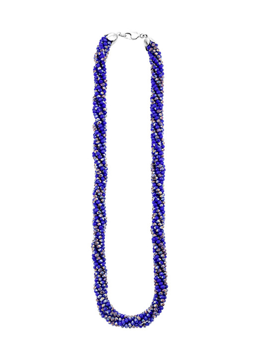 Schmucksets - Schmuck-Set mit blauen Kristallen, 2-teilig, in Farbe  Ansicht 5