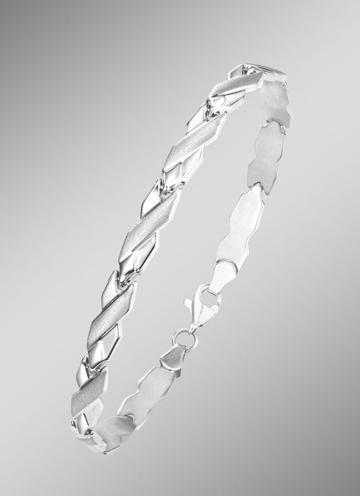 Armbänder - Elegantes Armband in Silber 925/- fein, in Farbe  Ansicht 1