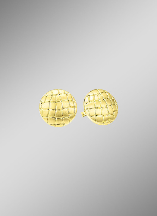 Ohrschmuck - Ohrstecker mit Schlangen-Muster, in Farbe  Ansicht 1