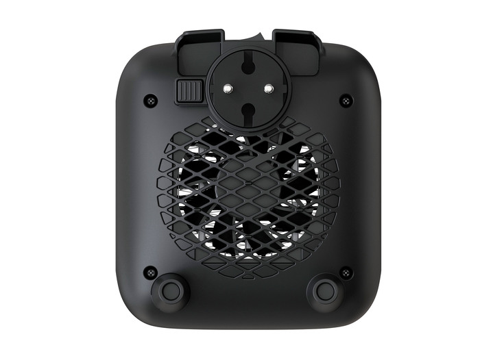 Raumklima - Mini-Heizung mit Thermo-Keramik-Heiztechnologie, in Farbe SCHWARZ Ansicht 3