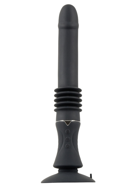 - Massagegerät mit Saugfuß und Stoßfunktion, in Farbe SCHWARZ Ansicht 5