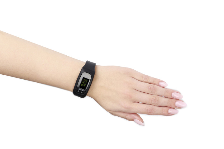 Fitness - Schrittzähler, in Farbe SCHWARZ Ansicht 2