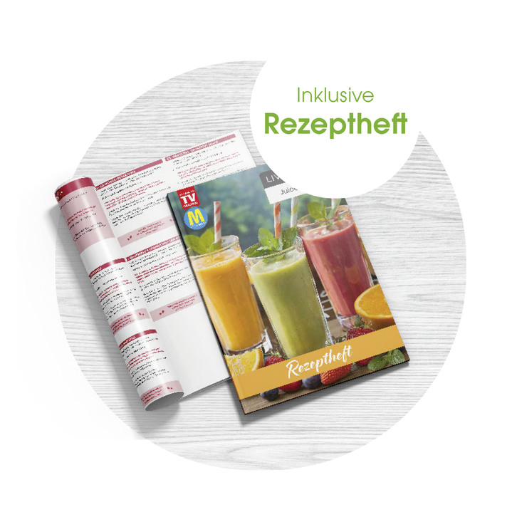 Küchenhelfer - Akku-Entsafter Livington 