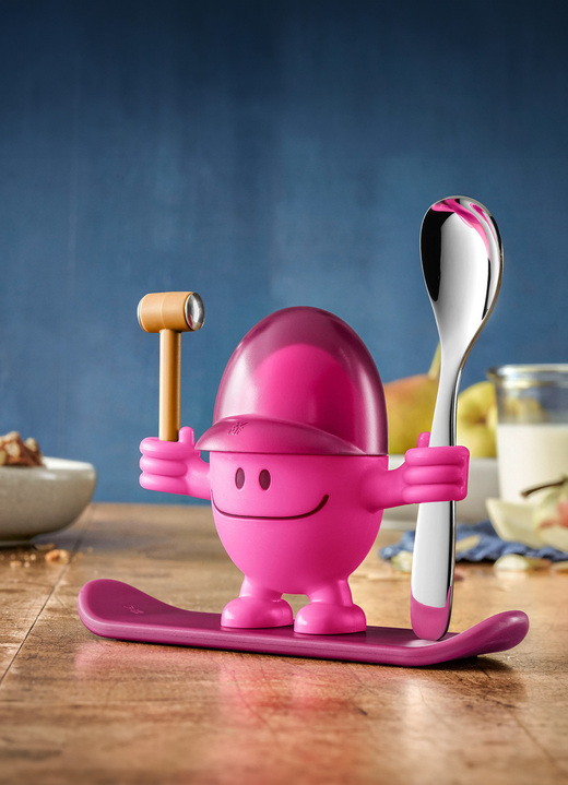 Haushaltshelfer - WMF Eierbecher aus Kunststoff, in Farbe PINK Ansicht 1