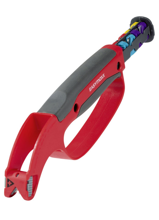 Haushaltshelfer - EASYmaxx Universal-Klingenschärfer, in Farbe ROT-SCHWARZ Ansicht 1