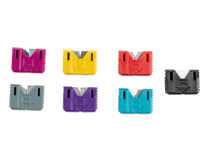 Haushaltshelfer - EASYmaxx Universal-Klingenschärfer, in Farbe ROT-SCHWARZ Ansicht 6