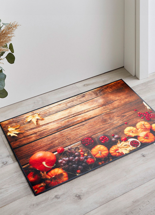 Fußmatten - Fußmatte mit Herbst-Motiv, in Farbe BUNT Ansicht 2