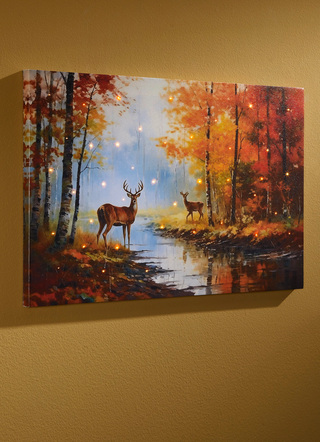 LED-Bild mit Fernbedienung