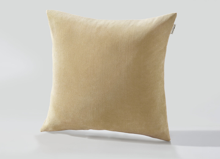 Dekokissen & Hüllen - Stuhlkissen und Kissenbezug in Feincord, in Größe 905 (Kissenbezug, 40x40 cm) bis 915 (Stuhlkissen, 38x38x 4 cm), in Farbe WEINROT Ansicht 11