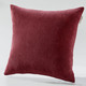 Dekokissen & Hüllen - Stuhlkissen und Kissenbezug in Feincord, in Größe 905 (Kissenbezug, 40x40 cm) bis 915 (Stuhlkissen, 38x38x 4 cm), in Farbe WEINROT – Farbe WEINROT – Ansicht 1