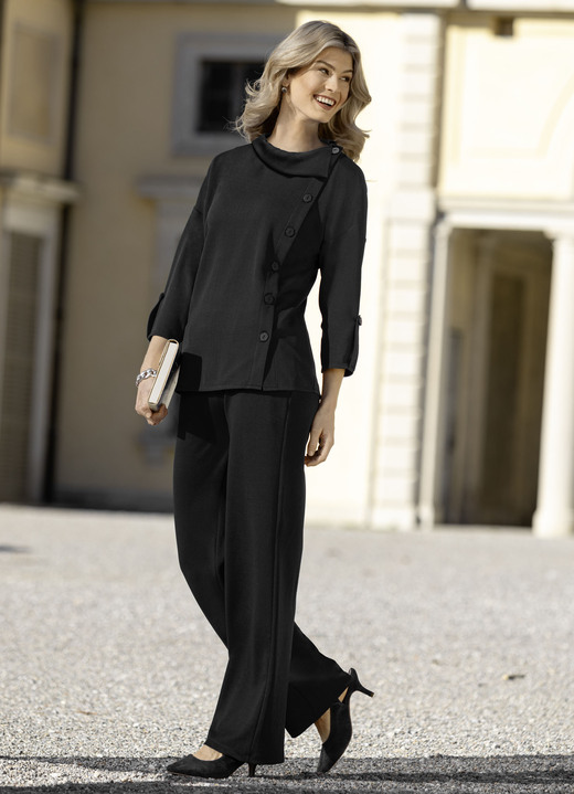 Damenmode - 2-teiliges Set , in Größe 036 bis 052, in Farbe SCHWARZ Ansicht 1