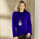 Basics - Pullover in flauschig weichem Griff, in Größe L(44/46) bis XS(32/34), in Farbe ULTRAVIOLETT – Farbe ULTRAVIOLETT – Ansicht 1
