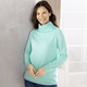 Basics - Pullover mit variablem Kragen, in Größe 036 bis 052, in Farbe TÜRKIS – Farbe TÜRKIS – Ansicht 1
