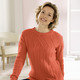 Basics - Pullover in Strukturmix, in Größe 038 bis 054, in Farbe MINT