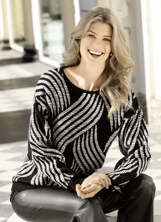 Pullover in Jacquard-Dessin