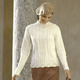Basics - Pullover in Strukturmix, in Größe L(44/46) bis XS(32/34), in Farbe WOLLWEISS – Farbe WOLLWEISS – Ansicht 2