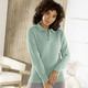 Basics - Pullover mit Schurwolle – Farbe MINT Basics - Pullover mit Schurwolle, in Größe 036 bis 052, in Farbe BEERE