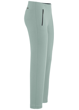 Jerseyhose mit Reißverschluss-Taschen
