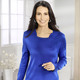 Pullover & Strickmode - Pullover in weich fließender Qualität, in Größe 038 bis 054, in Farbe ROYALBLAU – Farbe ROYALBLAU – Ansicht 1