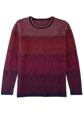 Pullover in Farbverlauf