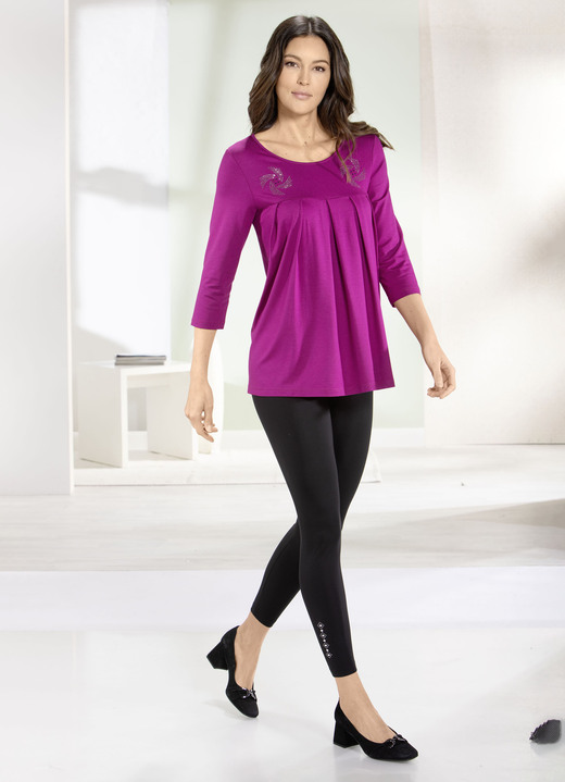 3/4-Arm - Longshirt mit Zierplättchen in 3 Farben Ansicht 6 3/4-Arm - Longshirt mit Zierplättchen in 3 Farben, in Größe 038 bis 056, in Farbe ROYALBLAU Ansicht 6