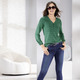 Hosen - Jeans mit Push-up-Effekt – Farbe DUNKELBLAU – Ansicht 4 Hosen - Jeans mit Push-up-Effekt, in Größe 017 bis 050, in Farbe DUNKELBLAU – Farbe DUNKELBLAU – Ansicht 4