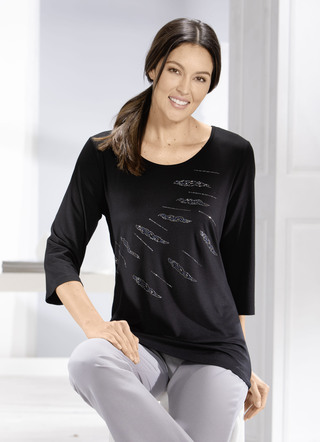Herrliches Shirt mit Zierplättchen