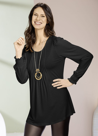 Shirt-Tunika mit tollen Ärmelabschlüssen