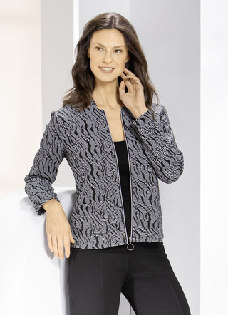 Blusenjacke mit Stehkragen