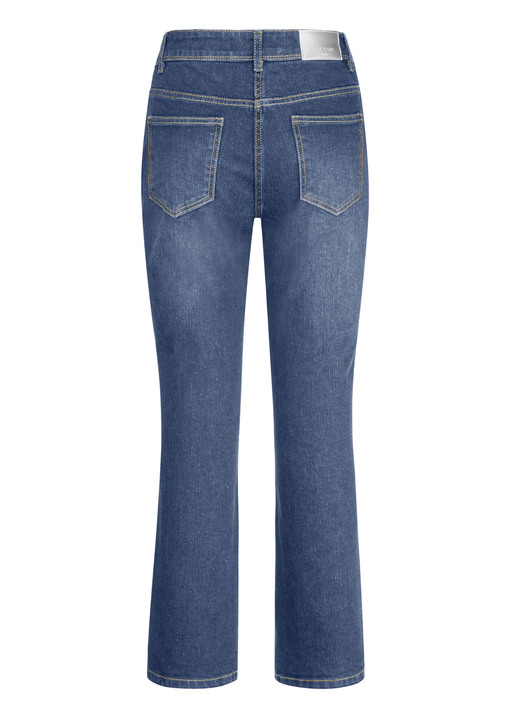 Hosen - Jeans in Bootcut-Form, in Größe 017 bis 052, in Farbe JEANSBLAU Ansicht 2