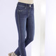 Hosen mit Knopf- und Reißverschluss - Shaping-Jeans in 4-Pocket-Form, in Größe 017 bis 050, in Farbe JEANSBLAU – Farbe DUNKELBLAU – Ansicht 3