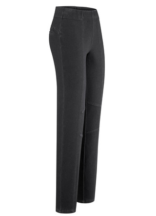 Jersey-Hose in Denim-Optik