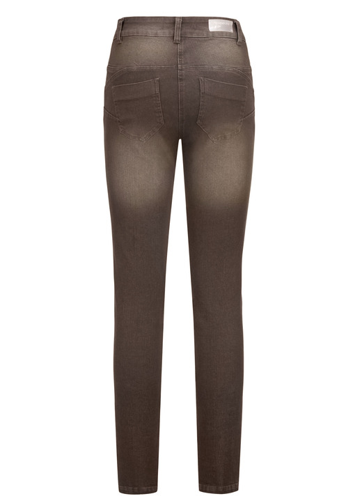 Hosen - Jeans mit Push-up-Effekt, in Größe 017 bis 050, in Farbe DUNKELBLAU Ansicht 14