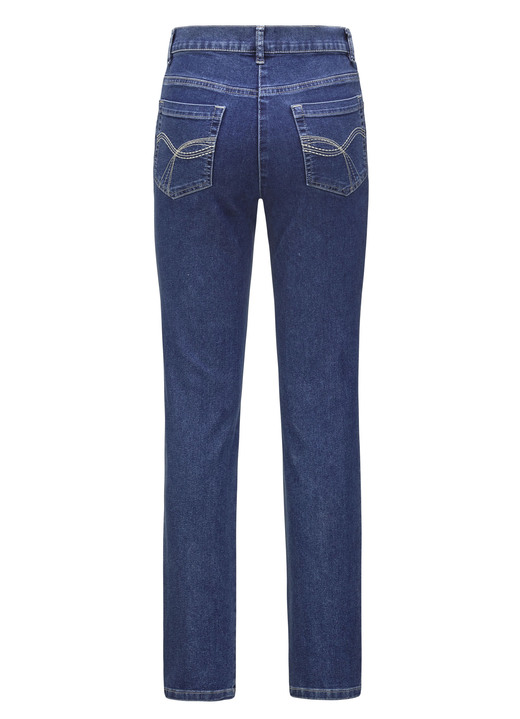 Hosen mit Knopf- und Reißverschluss - Power-Stretch-Jeans, in Größe 017 bis 092, in Farbe JEANSBLAU Ansicht 7