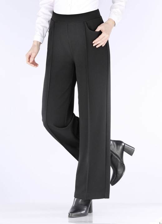 Hosen in Schlupfform - Hose in modischer Weite, in Größe 018 bis 052, in Farbe GRÜN Ansicht 7