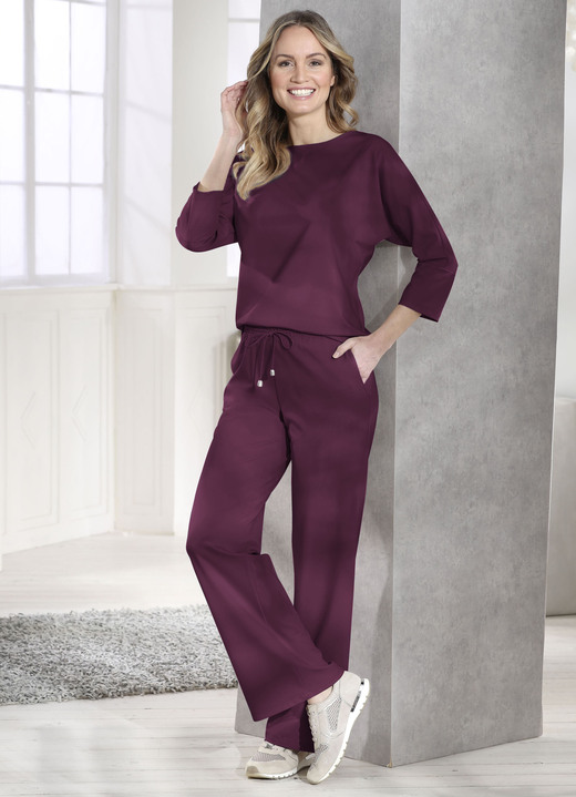34-Arm - Shirt mit rundem Halsausschnitt Ansicht 10 34-Arm - Shirt mit rundem Halsausschnitt, in Größe 036 bis 052, in Farbe MARINE Ansicht 10