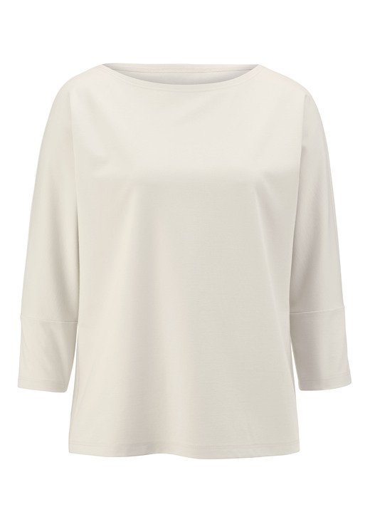 34-Arm - Shirt mit rundem Halsausschnitt 34-Arm - Shirt mit rundem Halsausschnitt, in Größe 036 bis 052, in Farbe BEIGE