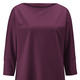 34-Arm - Shirt mit rundem Halsausschnitt – Farbe BORDEAUX – Ansicht 1 34-Arm - Shirt mit rundem Halsausschnitt, in Größe 036 bis 052, in Farbe MARINE – Farbe BORDEAUX – Ansicht 1
