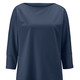 34-Arm - Shirt mit rundem Halsausschnitt – Farbe MARINE – Ansicht 1 34-Arm - Shirt mit rundem Halsausschnitt, in Größe 036 bis 052, in Farbe MARINE – Farbe MARINE – Ansicht 1