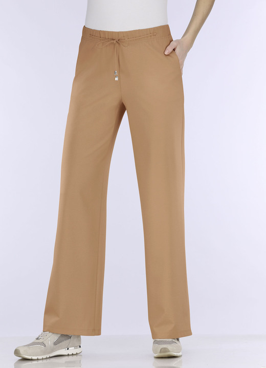 Hosen in Schlupfform - Angesagte Hose in modischer Weite, in Größe 018 bis 052, in Farbe BEIGE Ansicht 9
