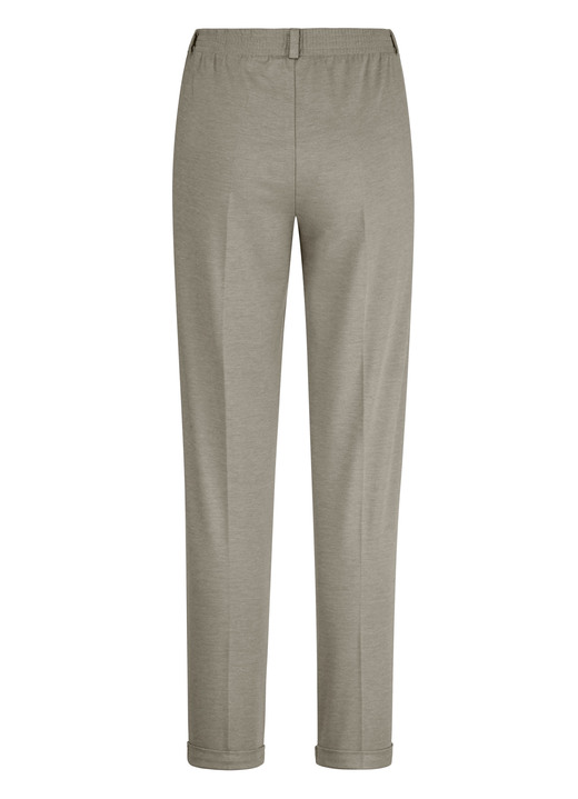 Hosen mit Knopf- und Reißverschluss - Hose mit rückwärtigem Dehnbundeinsatz Ansicht 11 Hosen mit Knopf- und Reißverschluss - Hose mit rückwärtigem Dehnbundeinsatz, in Größe 018 bis 052, in Farbe JEANSBLAU MELIERT Ansicht 11