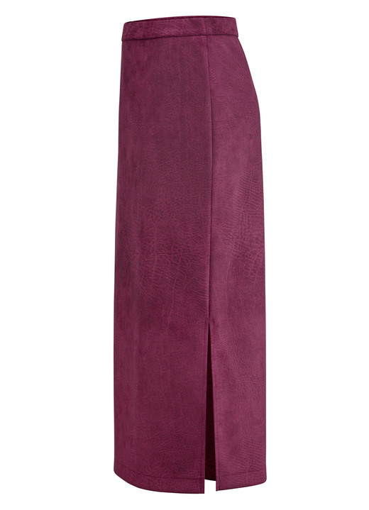 Uni - Rock in gerader Schnittführung, in Größe 018 bis 052, in Farbe CAMEL Ansicht 5