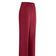 Hosen mit Knopf- und Reißverschluss - Elegante Hose mit apartem Zieranhänger, in Größe 019 bis 054, in Farbe ROT – Farbe ROT – Ansicht 1