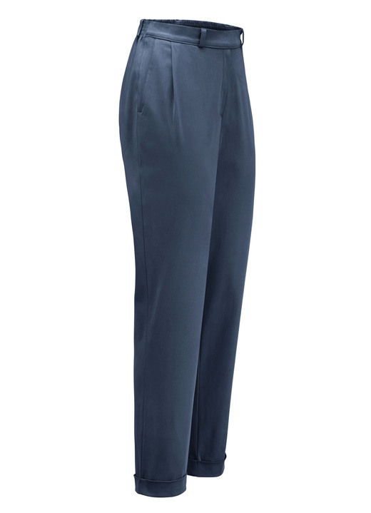 Hosen in Schlupfform - Knöchellange Hose in Schlupfform Hosen in Schlupfform - Knöchellange Hose in Schlupfform, in Größe 018 bis 052, in Farbe MARINE