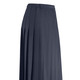 Gemustert - Rock mit figurgünstigen Rundumfalten – Farbe MARINE – Ansicht 2 Gemustert - Rock mit figurgünstigen Rundumfalten, in Größe 019 bis 054, in Farbe MARINE – Farbe MARINE – Ansicht 2