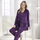 Langarm - Hinreißendes Twin-Set – Farbe VIOLETT – Ansicht 5 Langarm - Hinreißendes Twin-Set, in Größe 038 bis 056, in Farbe ROYALBLAU – Farbe VIOLETT – Ansicht 5