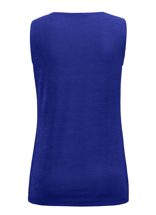 Langarm - Hinreißendes Twin-Set, in Größe 038 bis 056, in Farbe ROYALBLAU Ansicht 4