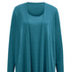 Langarm - Hinreißendes Twin-Set – Farbe PETROL – Ansicht 1 Langarm - Hinreißendes Twin-Set, in Größe 038 bis 056, in Farbe ROYALBLAU – Farbe PETROL – Ansicht 1