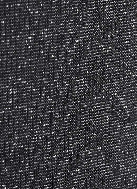 culotten - Culotte in Schlupfform, in Größe 018 bis 054, in Farbe SCHWARZ-SILBERFARBEN Ansicht 4