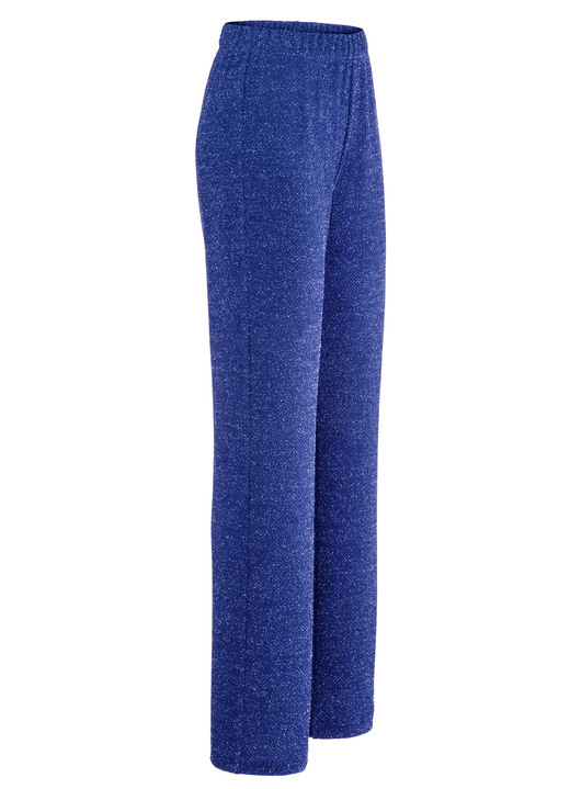 SALE % - Hose mit edel funkelndem Glanzgarn, in Größe 017 bis 052, in Farbe ROYALBLAU Ansicht 1